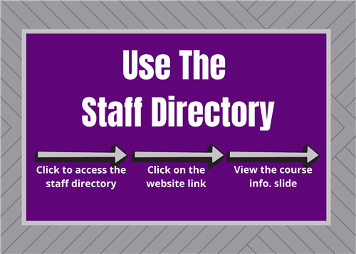 Use Staff Directory 